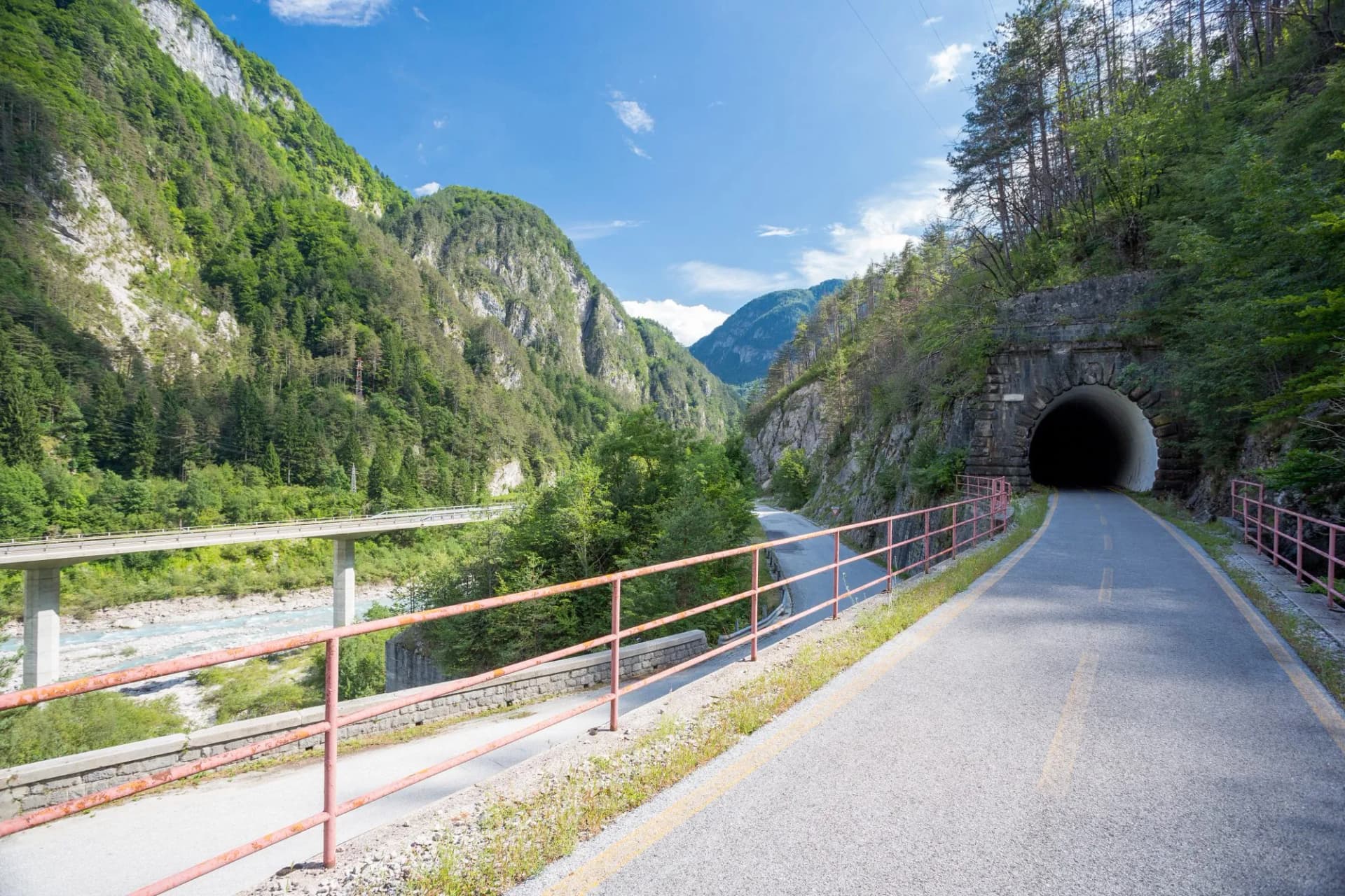 Tunnels on alpe adria