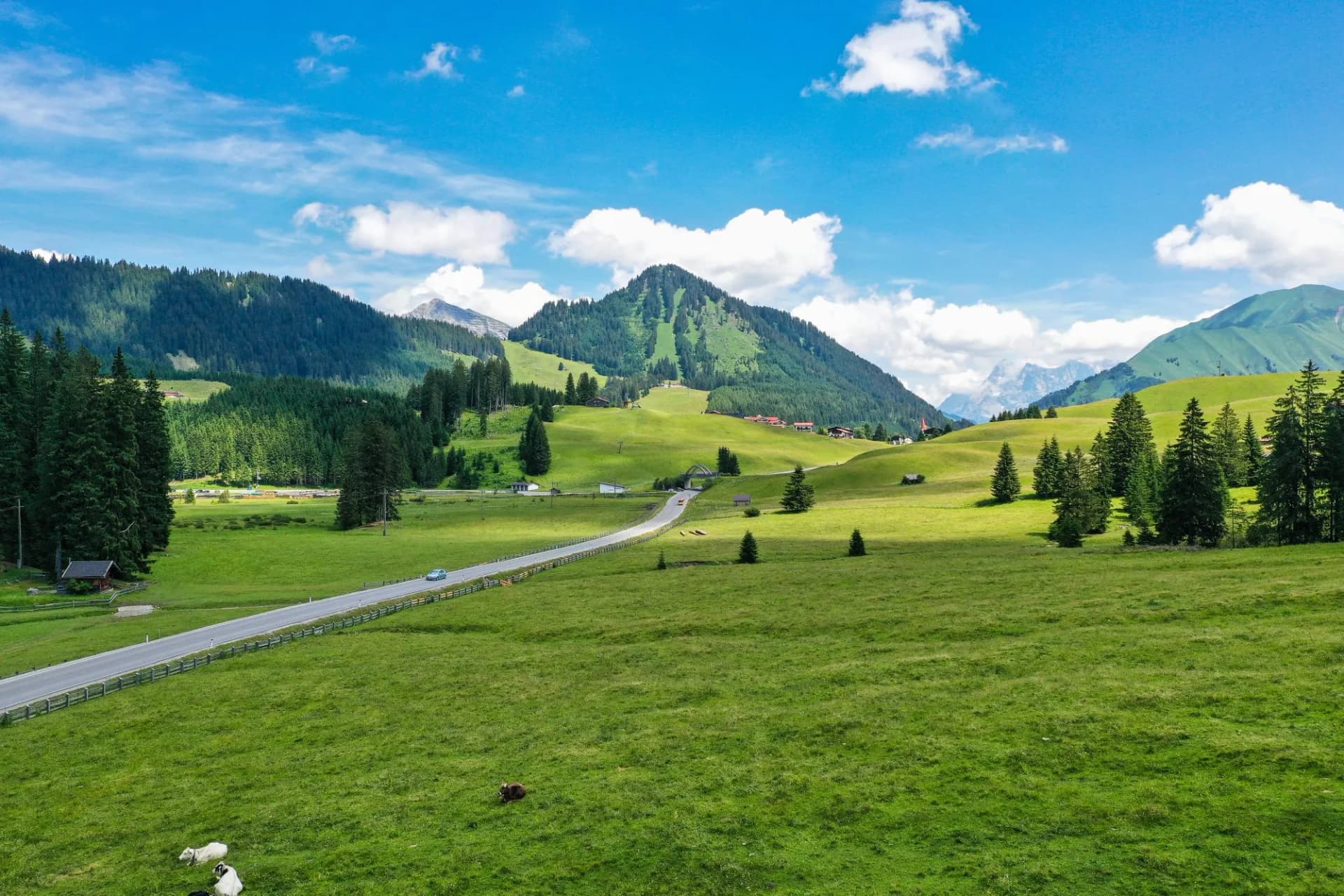 Little village Rinnen near Imst in Tirol Austria, Europe