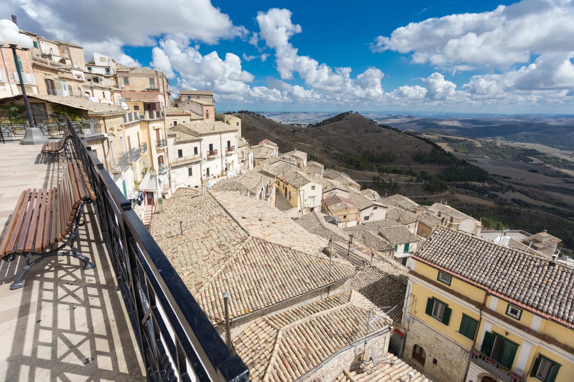 Panorama di Sant'Agata di Puglia, Gargano