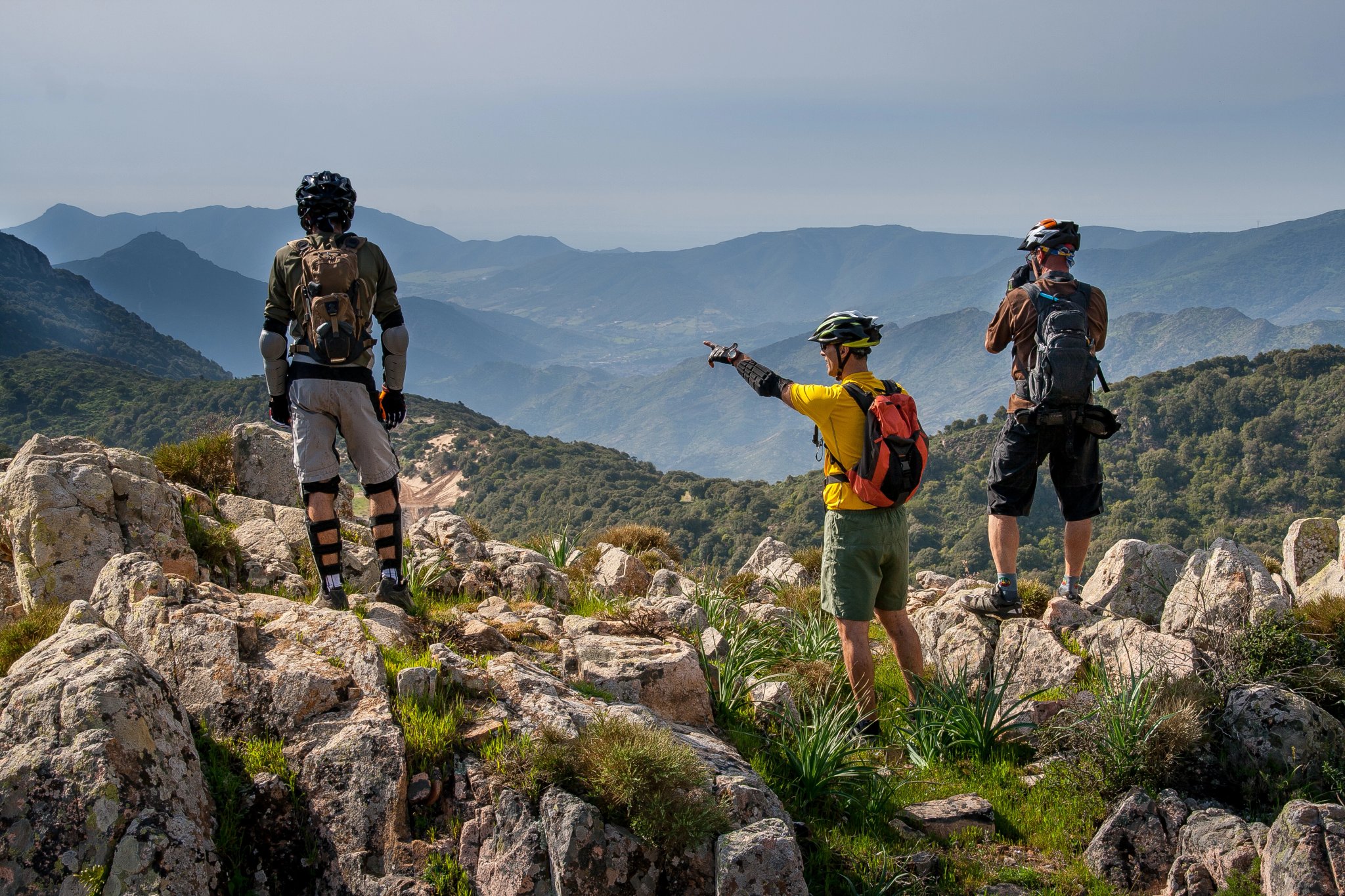 Sardinia between mountains and sea - Riding mountain bike