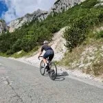 Ascending Vršič Pass