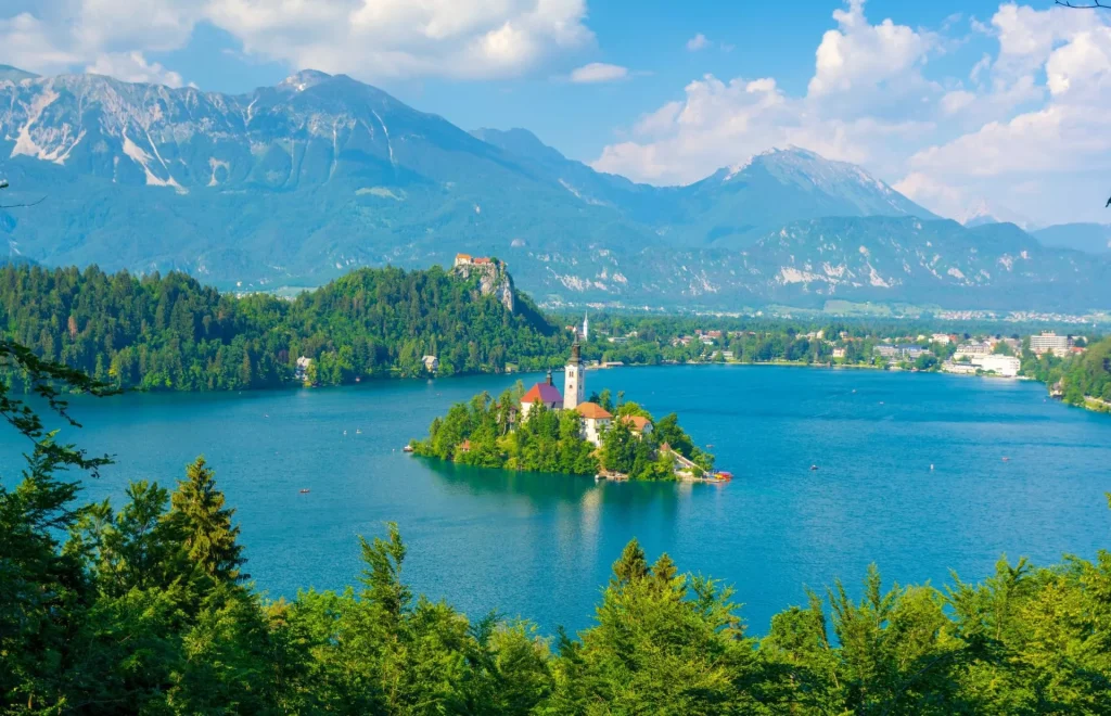 View on lake bled and julian alps in slovenia stockpack adobe stock scaled